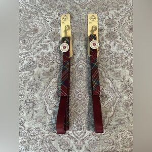 NWT Plaid Leashes
